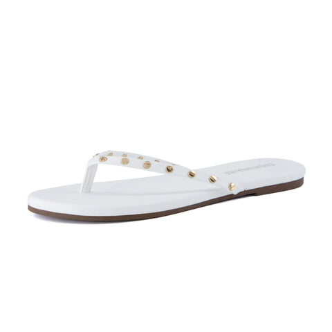 Confetti Studded Flip-Flops