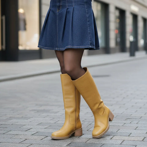Sawyer-L Leather Tall Boot