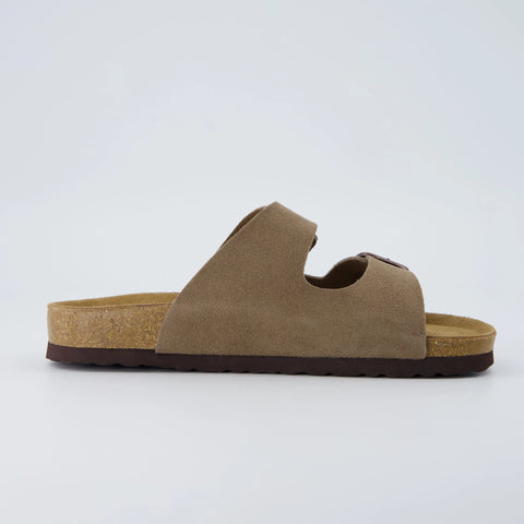 Logo Leather Sandal