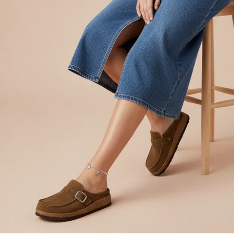 Hobby Suede Clogs
