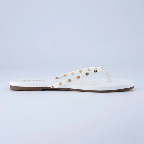 Confetti Studded Flip-Flops