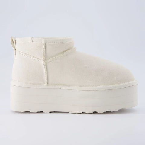 Hippy Cozy Platform Ankle Boot
