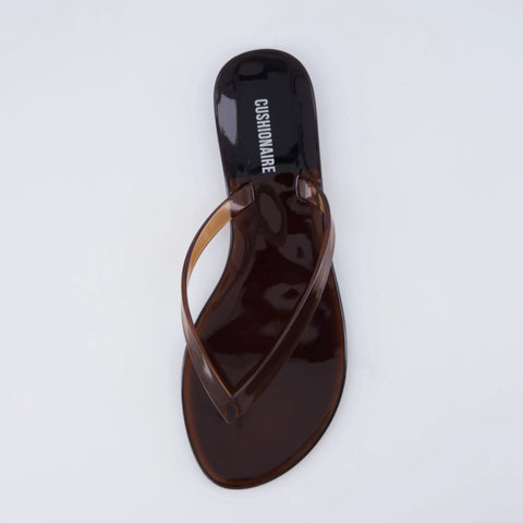 Aqua Jelly Flip Flops