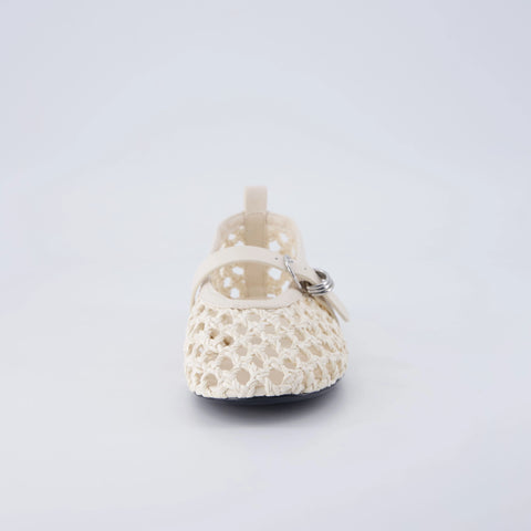 Wendy Woven Mary Jane Flats