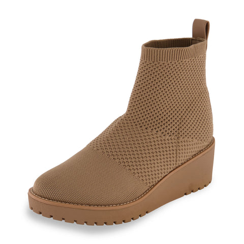 Iggy Knit Wedge Bootie
