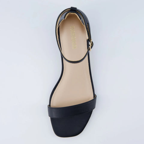 Solo Kitten Heel Sandal