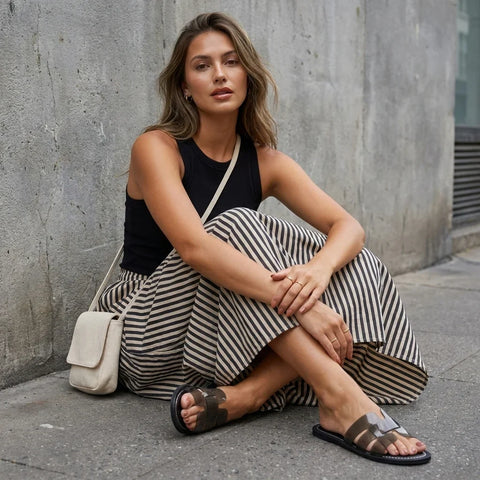 Caper Jelly Sandals