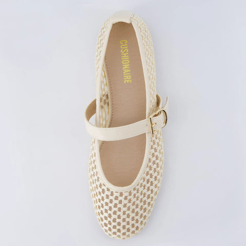 Gracie Mesh Mary Jane Flats
