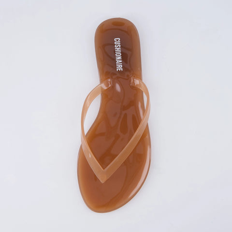 Aqua Jelly Flip Flops