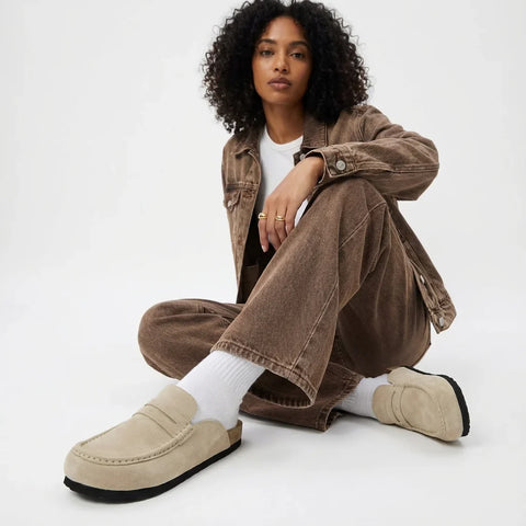 Fondu Leather Clogs