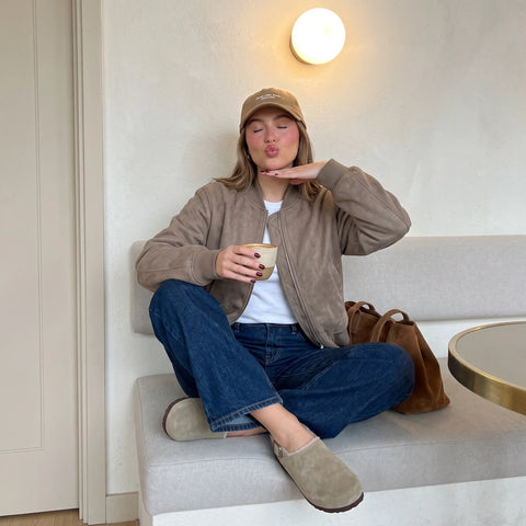 Luz Suede Clogs
