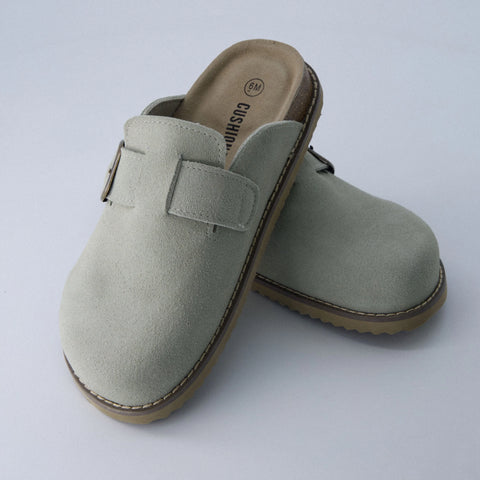 Blain Suede Slip-On Clogs