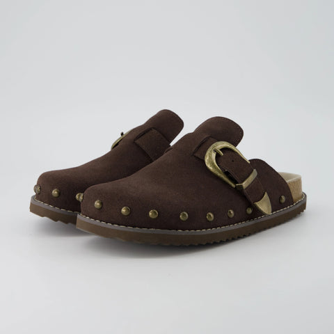 Bronco Suede Clogs