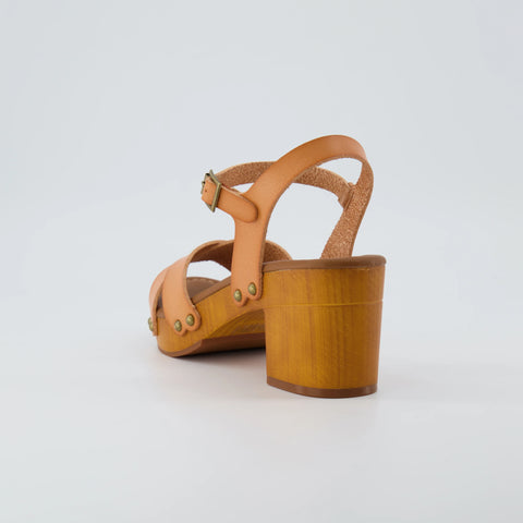 Slate Faux Wood Sandals