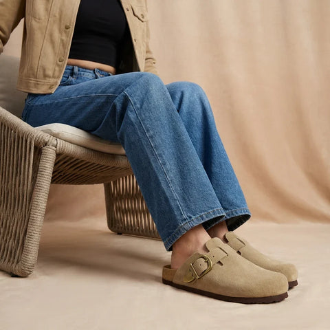 Hamlet Leather Clogs