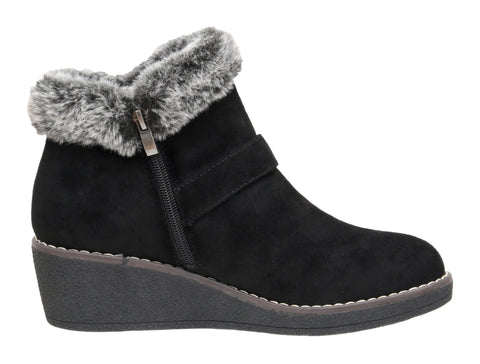 Rhodes Cozy Wedge Bootie