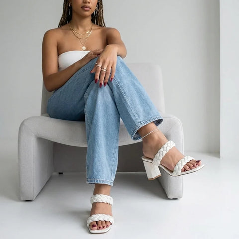 Irine Block Heel Sandals