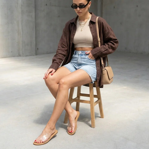 Caper Jelly Sandals