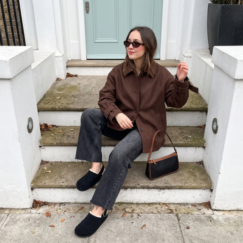 Luz Suede Clogs