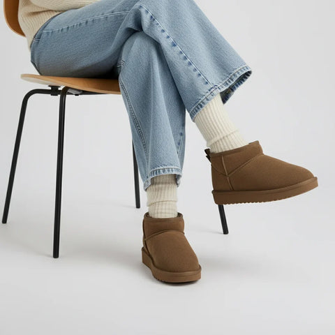 Hip-3 Genuine Suede Boots