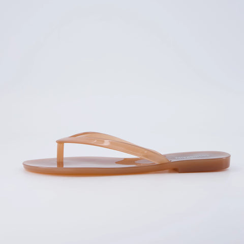 Aqua Jelly Flip Flops
