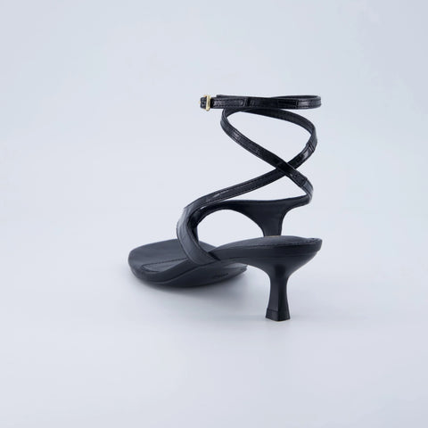 Martini Strappy Kitten Heel Sandal