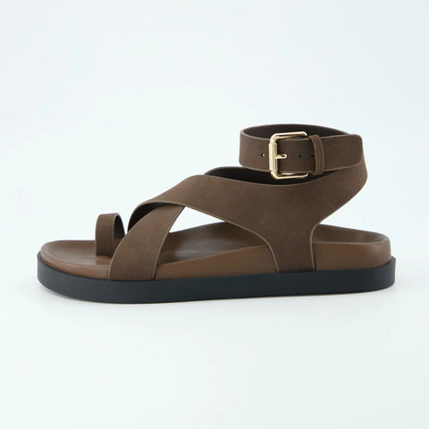 Entry Ankle Wrap Molded Footbed Sandal