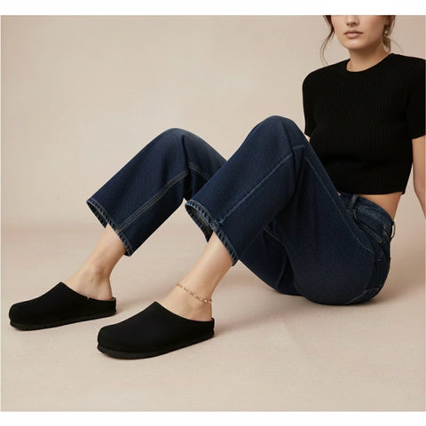 Lute Suede Clogs