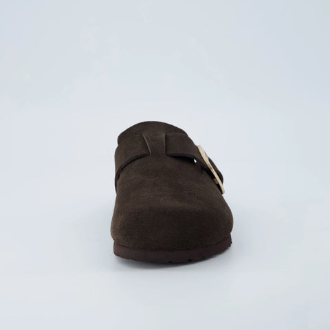Rusty Leather Clogs