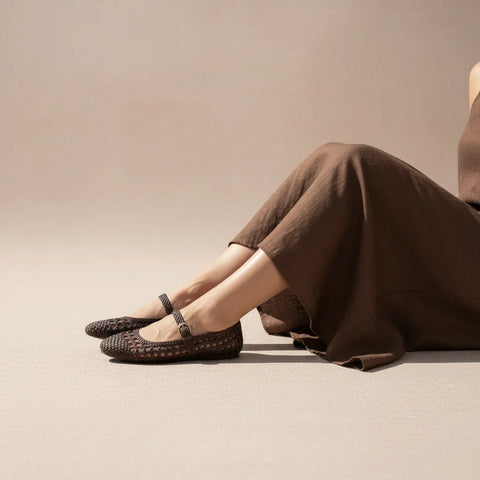 Windsor Woven Mary Jane