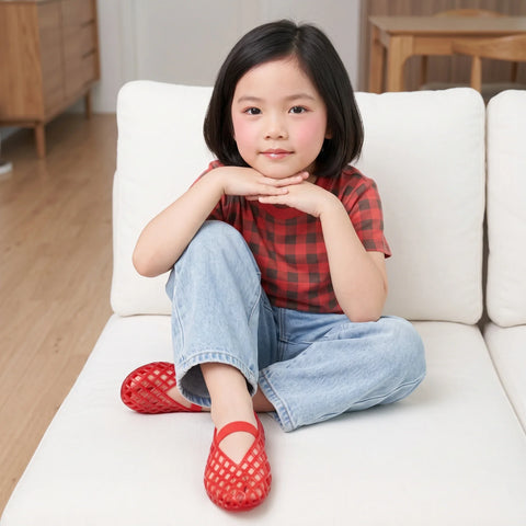 Siesta Girls Jelly Ballet Flats