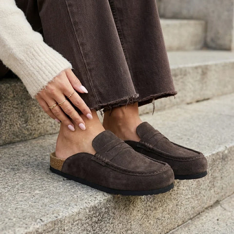 Fondu Leather Clogs