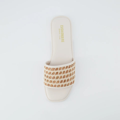 Taffy Crochet Slide Sandal