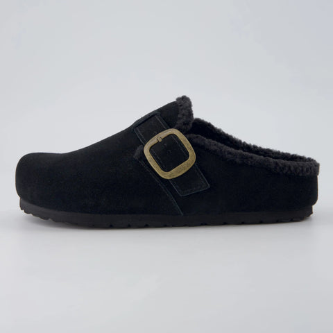 Haven Cozy Leather Clogs