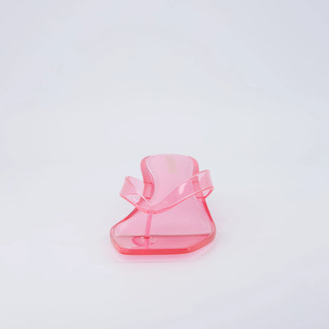 Riot Jelly Thong Kitten Heels