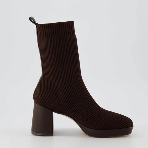 Bancroft Stretch Knit Heeled Boot