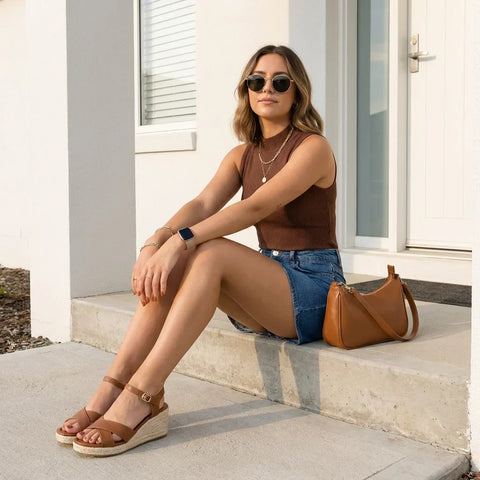 Prego Espadrille Wedge Sandals