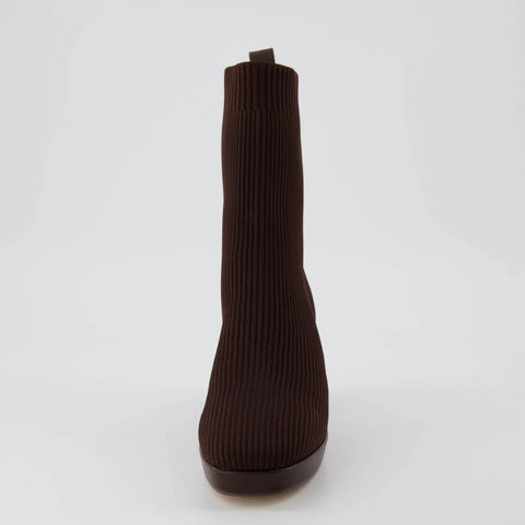 Bancroft Stretch Knit Heeled Boot