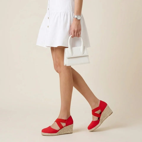 Chica Espadrille Wedge Sandals