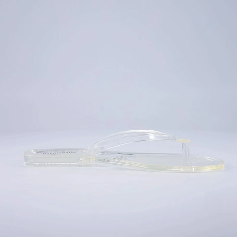 Aqua Jelly Flip Flops