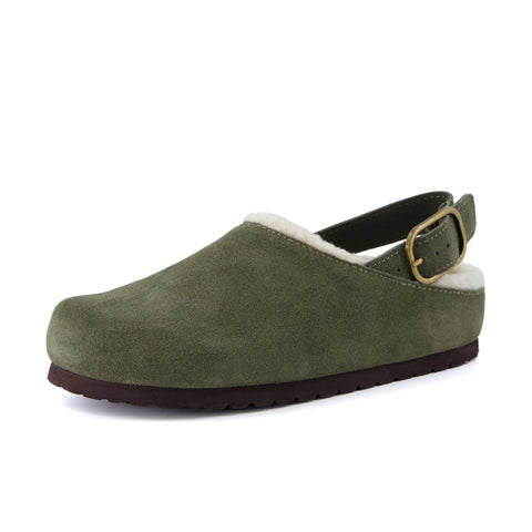 Luz Suede Clogs