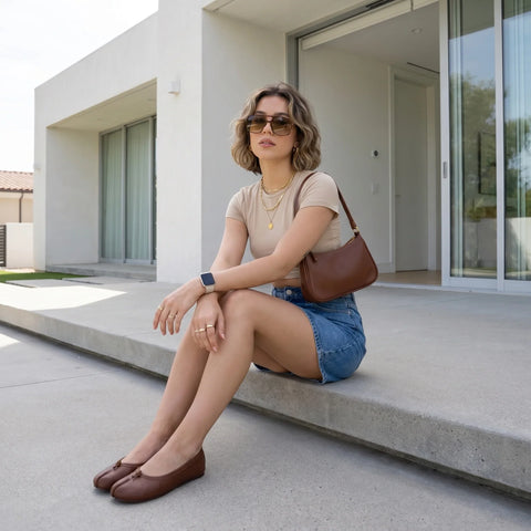 Maki Split-toe Flats