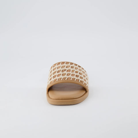 Taffy Crochet Slide Sandal