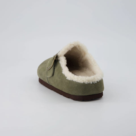 Haven Cozy Leather Clogs