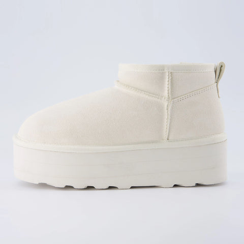 Hippy Cozy Platform Ankle Boot