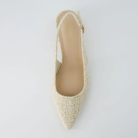 Buzz Tweed Kitten Heel