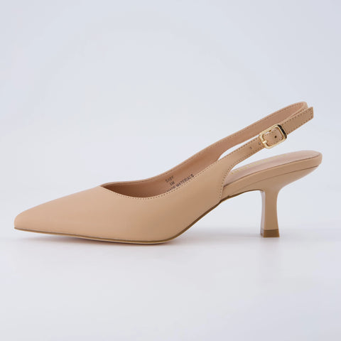 Saby Slingback Kitten Heels