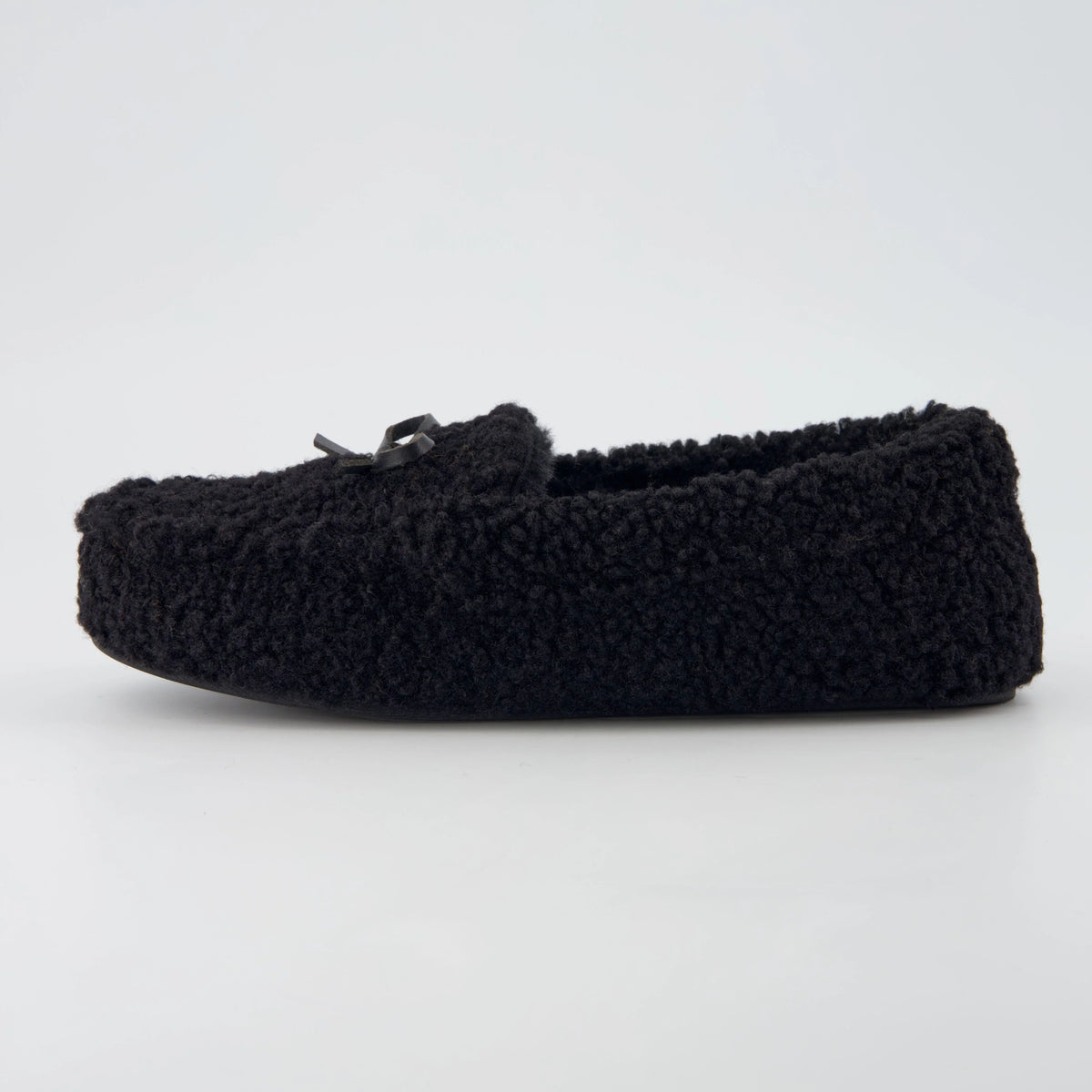 Star Sherpa Moccasin Slippers