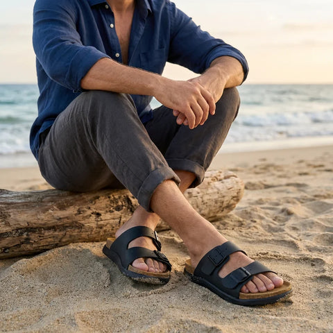 Mars Double Buckle Sandals