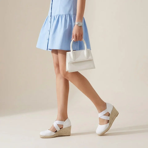 Chica Espadrille Wedge Sandals